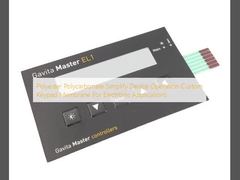 Polyester Polycarbonate Simplify Device Operation Custom Keypad Membrane For Electronic Applications